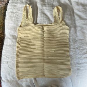 Anthropologie cream tank